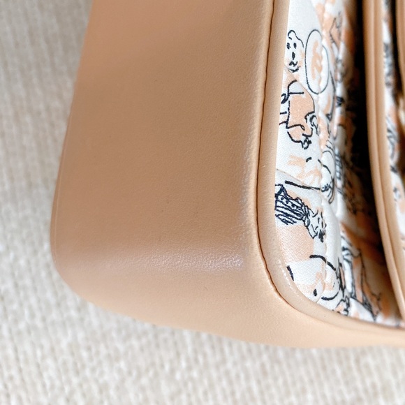 SOLD ✨Chanel Limited Edition Karl Lagerfeld Print Satin Stitch Chain Scarf Bag - Picture 16 of 17